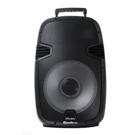 ลำโพงบลูทูธ 15 นิ้ว แถมไมค์ไร้สาย McRock รุ่น DHT-730DF(A15) พร้อมแบตเตอรี่และล้อลาก_11